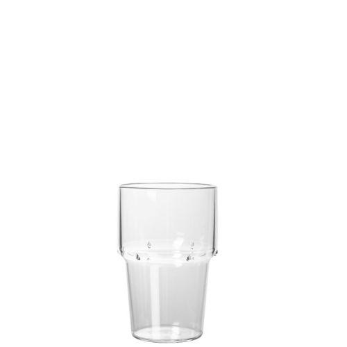 Kunststof Longdrink 23 cl. Stapel, deze transparante glazen zijn geschikt voor zowel bedrukking als gravering